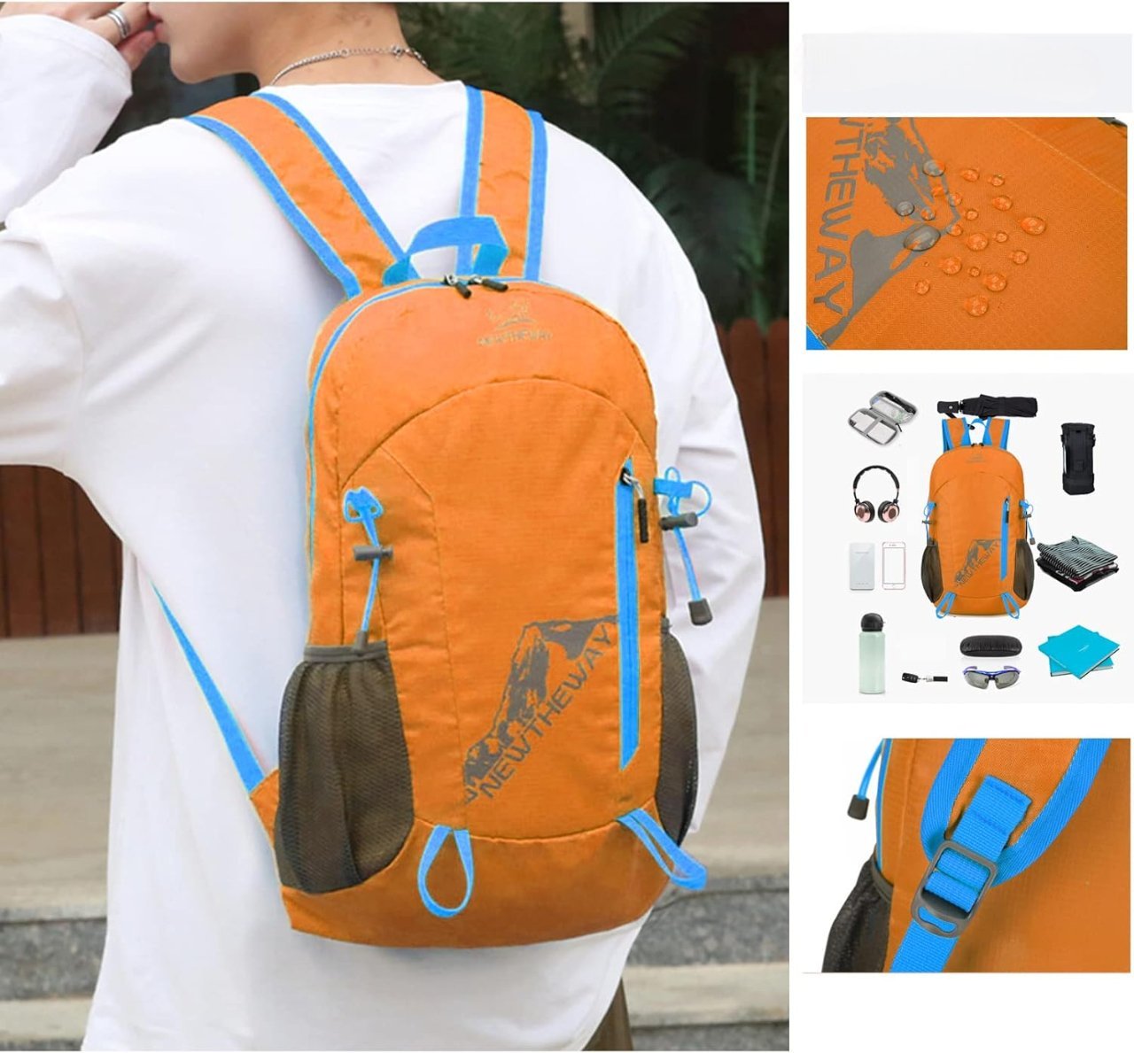 MountaineeringBag™ - Orange - Randonnée Céleste